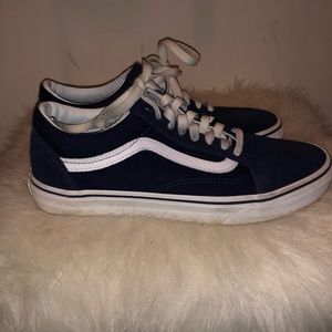 Navy blue Vans